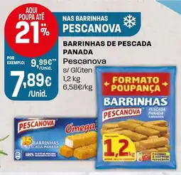 Intermarché Barrinhas de pescada panada Pescanova promoção