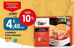 Intermarché Lasanha à bolonhesa porsi promoção