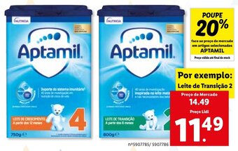 Aptamil Leite de Transição 2
