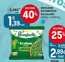 Intermarché Ervilhas do ribatejo bonduelle promoção