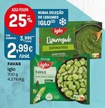 Intermarché Favas Iglo promoção