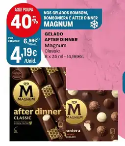 Intermarché Gelado after dinner Magnum promoção