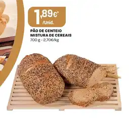Intermarché Pão de centeio mistura de cereais promoção