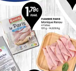 Intermarché Fiambre paris monique ranou promoção