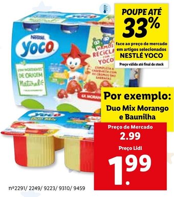 Nestlé Yoco Dou Mix Morango e Baunilha