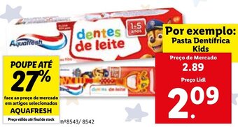 Aquafresh Pasta Dentífrica Kids
