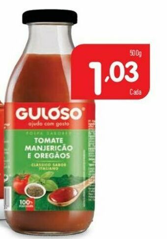 Minipreço Molho de tomate guloso promoção