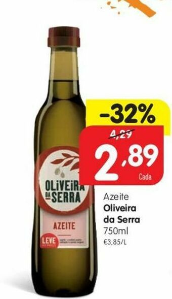 Minipreço Azeite extravirgem oliveira da serra promoção