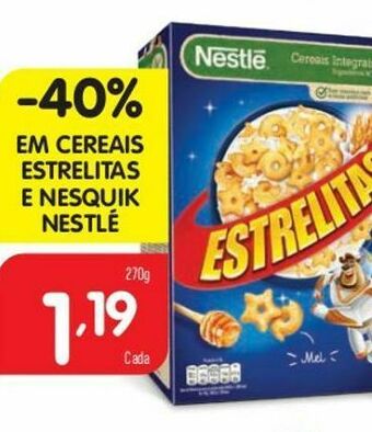 Minipreço Cereais estrelitas promoção