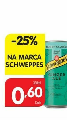 Minipreço Refrescos schweppes promoção