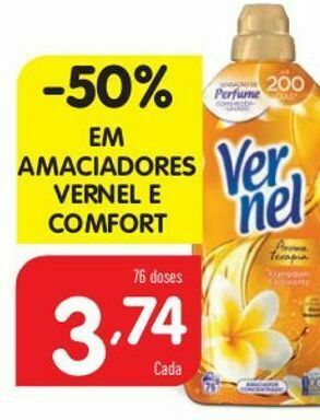 Minipreço Amaciador vernel promoção