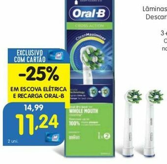 Minipreço Escova de dentes elétrica oral-b promoção