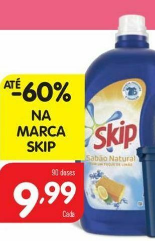 Detergente líquido skip