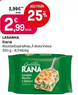 Intermarché Lasanha Rana promoção