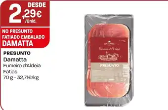 Intermarché Presunto Damatta Fumeiro d'Aldeia Fatias promoção