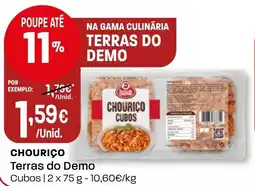 Intermarché Chouriço terras do demo promoção