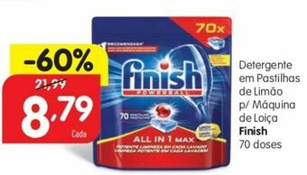 Minipreço Detergente finish promoção