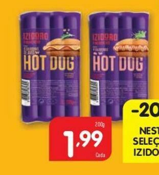Minipreço Salsicha izidoro promoção
