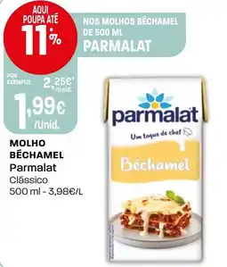 Intermarché Molho béchamel Parmalat promoção