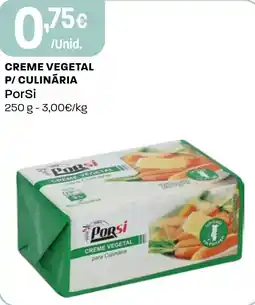 Intermarché Creme vegetal p/culinária porsi promoção