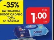 Minipreço Toalhas umedecidas dodot promoção