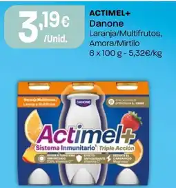 Intermarché Actimel+ Danone promoção