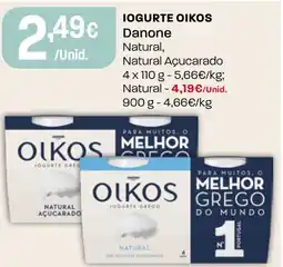 Intermarché Iogurte oikos danone promoção