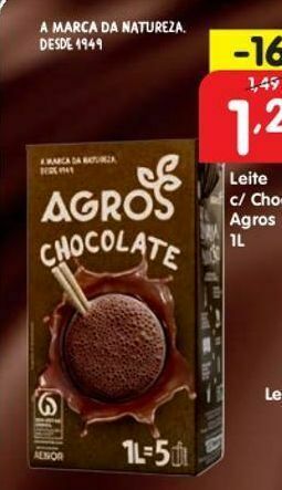Minipreço Achocolatado agros promoção