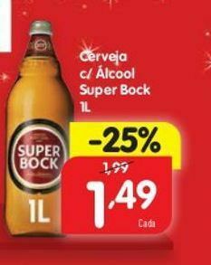 Minipreço Cerveja super bock promoção