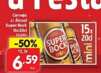 Minipreço Cerveja super bock promoção