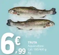 E.Leclerc Truta aquacultura promoção