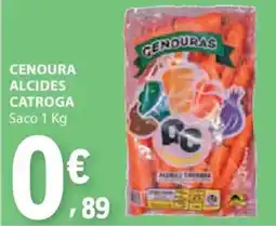 E.Leclerc Cenoura alcides catroga saco promoção