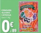 E.Leclerc Cenoura alcides catroga saco promoção