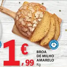 E.Leclerc Broa de milho amarelo promoção