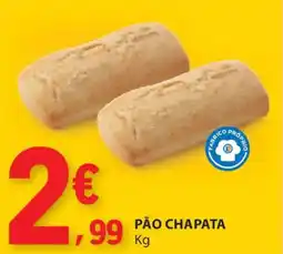E.Leclerc Pão chapata promoção