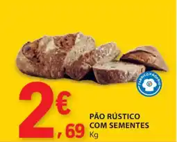 E.Leclerc Pão rústico com sementes promoção
