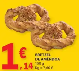 E.Leclerc Bretzel de amêndoa promoção