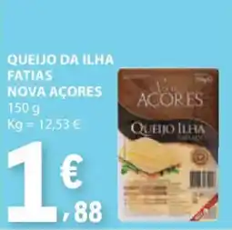 E.Leclerc Queijo da ilha fatias nova açores promoção