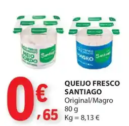 E.Leclerc Queijo fresco santiago promoção