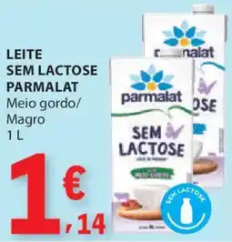 E.Leclerc Leite sem lactose parmalat promoção