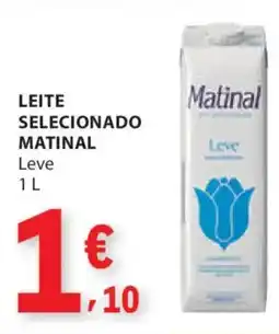 E.Leclerc Leite selecionado matinal leve promoção