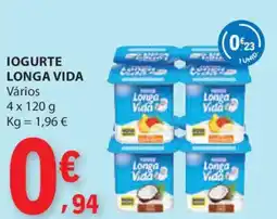 E.Leclerc Iogurte longa vida promoção