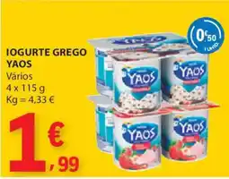 E.Leclerc Iogurte grego yaos promoção