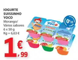E.Leclerc Iogurte suissinho yoco promoção