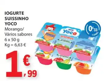 E.Leclerc Iogurte suissinho yoco promoção