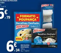 E.Leclerc Bacalhau desfiado pescanova promoção