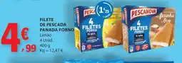 E.Leclerc Filete de pescada panada forno promoção
