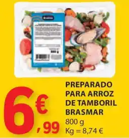 E.Leclerc Preparado para arroz de tamboril brasmar promoção