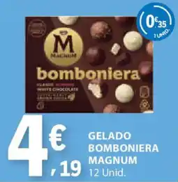 E.Leclerc Gelado bomboniera magnum promoção