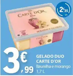 E.Leclerc Gelado duo carte d'or promoção